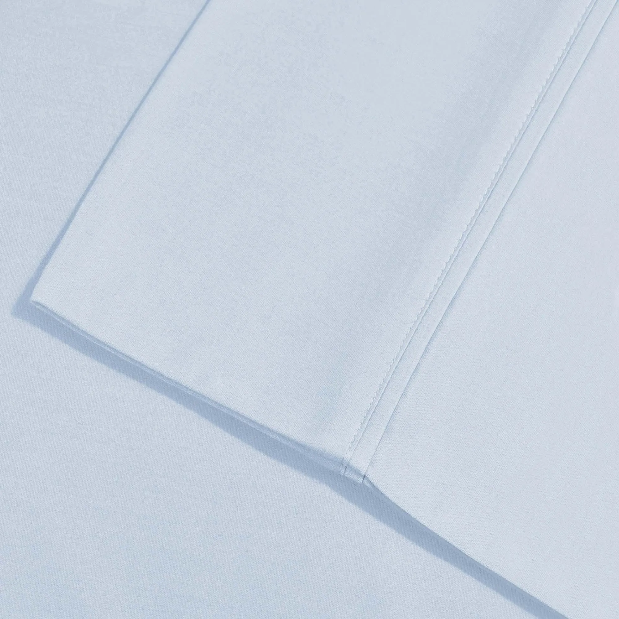 1000 Thread Count Cotton Blend Solid Deep Pocket Bed Sheet Set