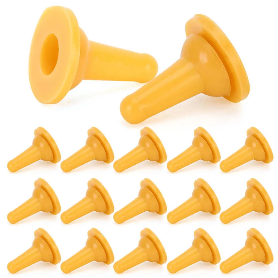 15Pcs Dog Nipple Safety Soft Silicone