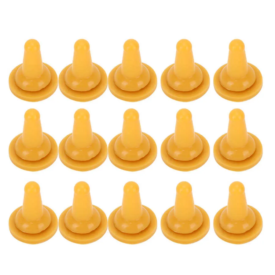 15Pcs Dog Nipple Safety Soft Silicone