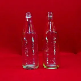 1969 Pepsi-Cola Clear Glass Bottles