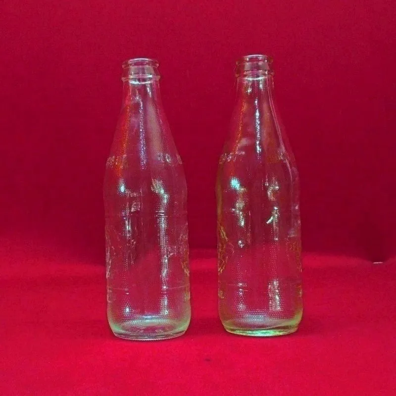 1969 Pepsi-Cola Clear Glass Bottles