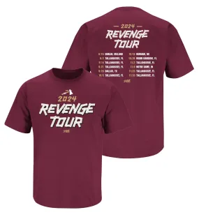 2024 Revenge Tour T-Shirt for FL State College Fans (SM-5XL)