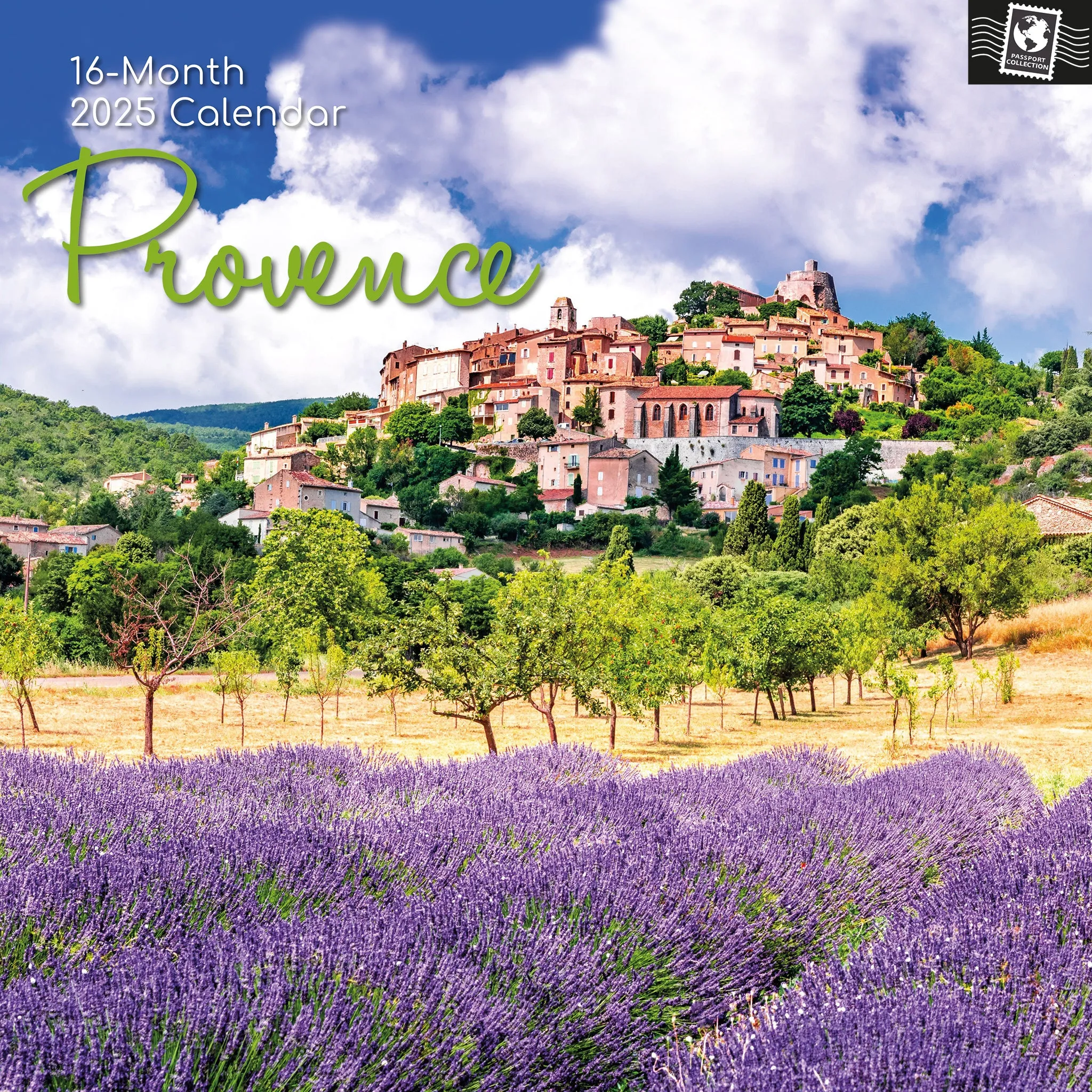 2025 Provence Wall Calendar