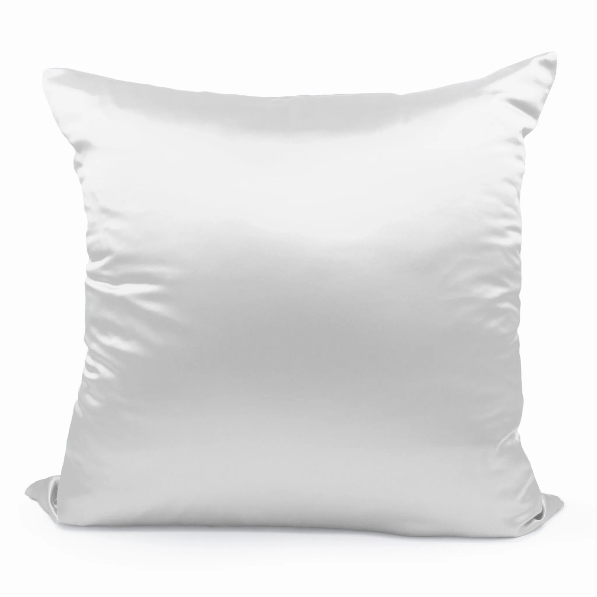 22 Momme Silk Euro Sham - White