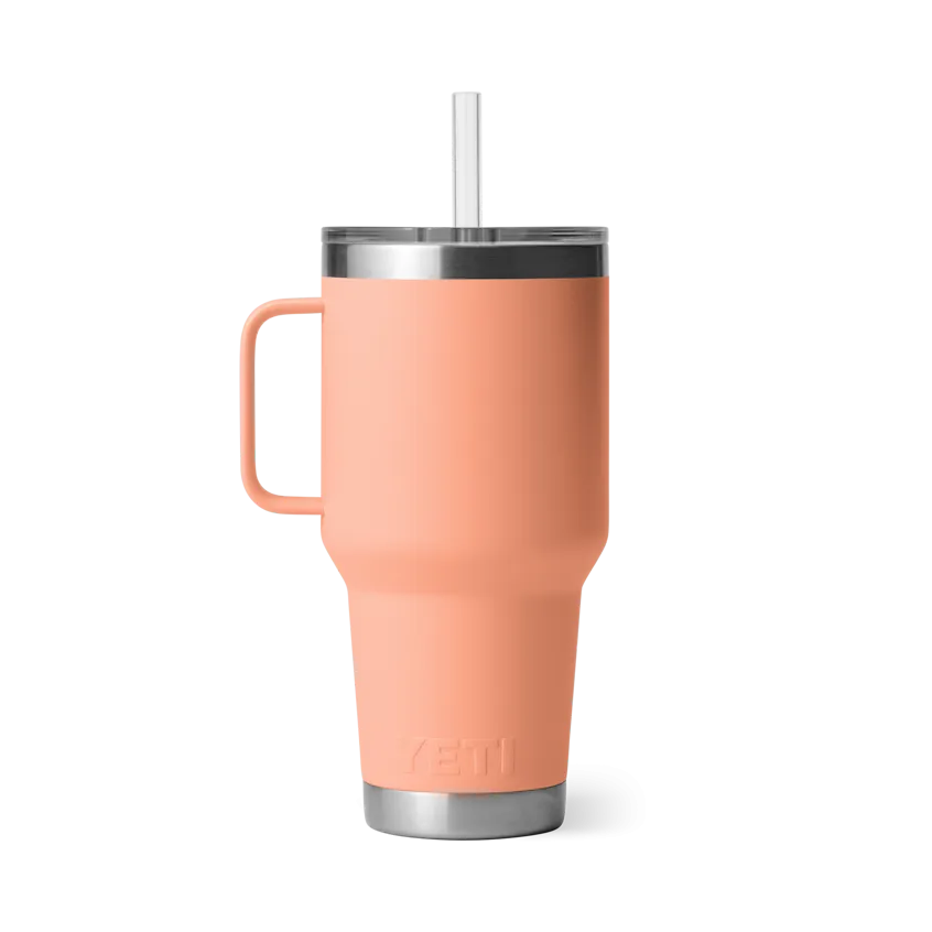 35 oz. / 1L Straw Mug w/ Straw Lid - Lowcountry Peach