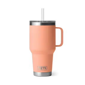 35 oz. / 1L Straw Mug w/ Straw Lid - Lowcountry Peach