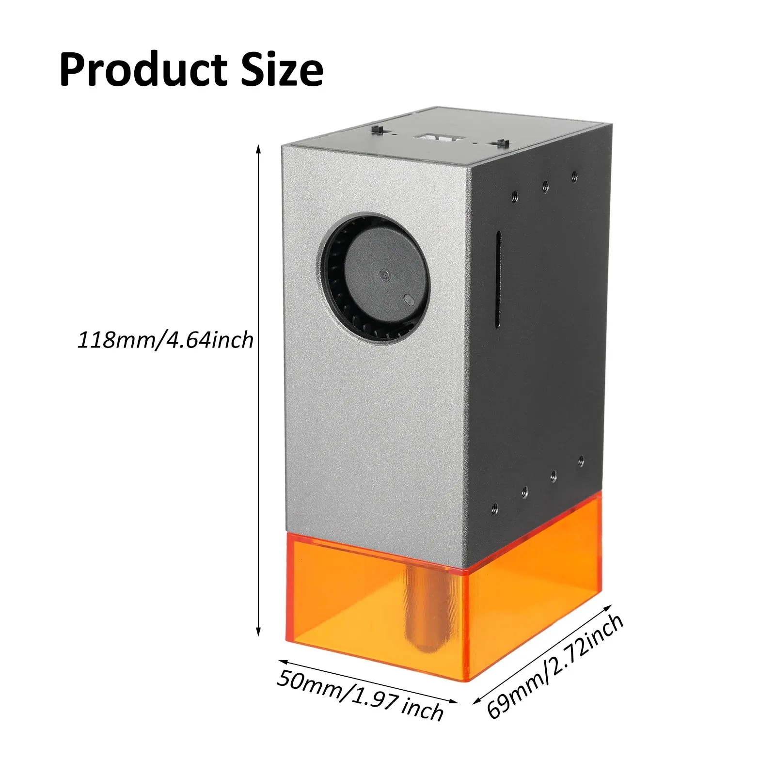 40W/80W Laser Engraving Module Laser Head Module Laser Module Built-in Air Pump with Air Auxiliary Function For woodworking