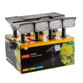 4w Solar Garden Spotlight 6000K 280lm