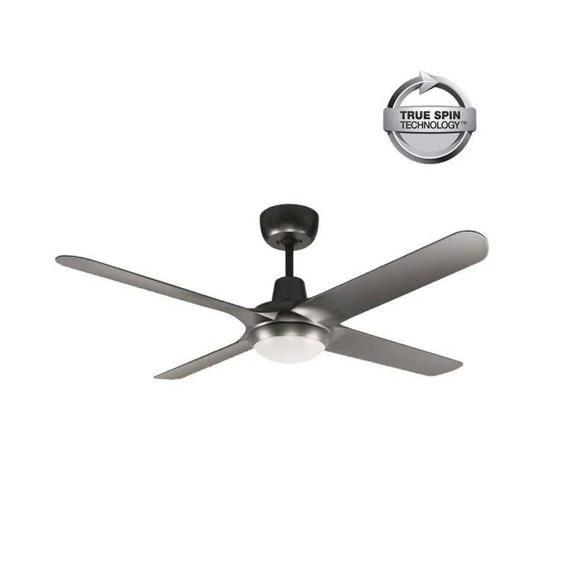 50" (1250mm) Spyda AC Ceiling Fan w/ 4 Blades and CCT LED Light Available in Different Colours