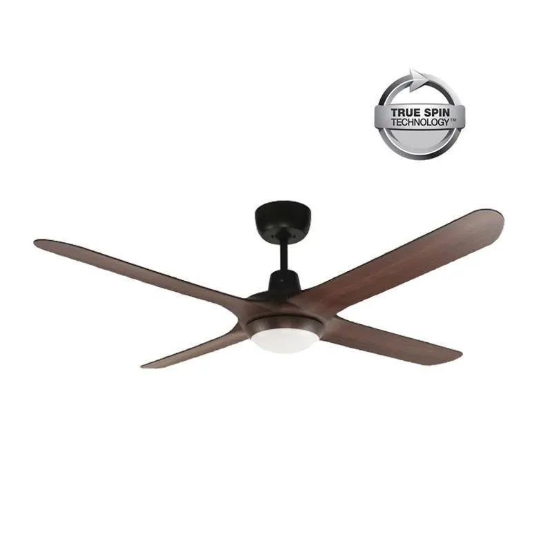 50" (1250mm) Spyda AC Ceiling Fan w/ 4 Blades and CCT LED Light Available in Different Colours