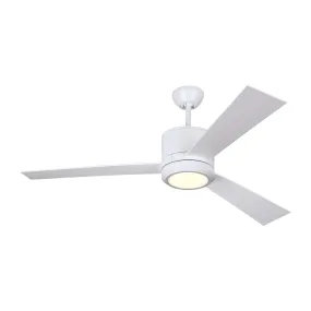 52" Ceiling Fan from the Vision 52 Collection in Matte White Finish by Visual Comfort Fan