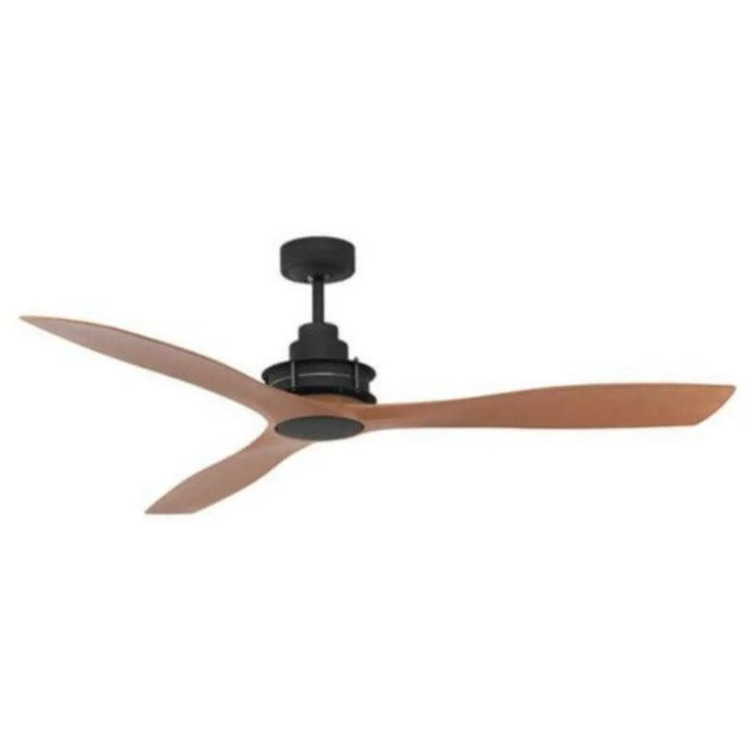 56" Clarence AC Ceiling Fan Brushed Chrome, Oil Rubbed Bronze, White FC760143 Mercator Lighting