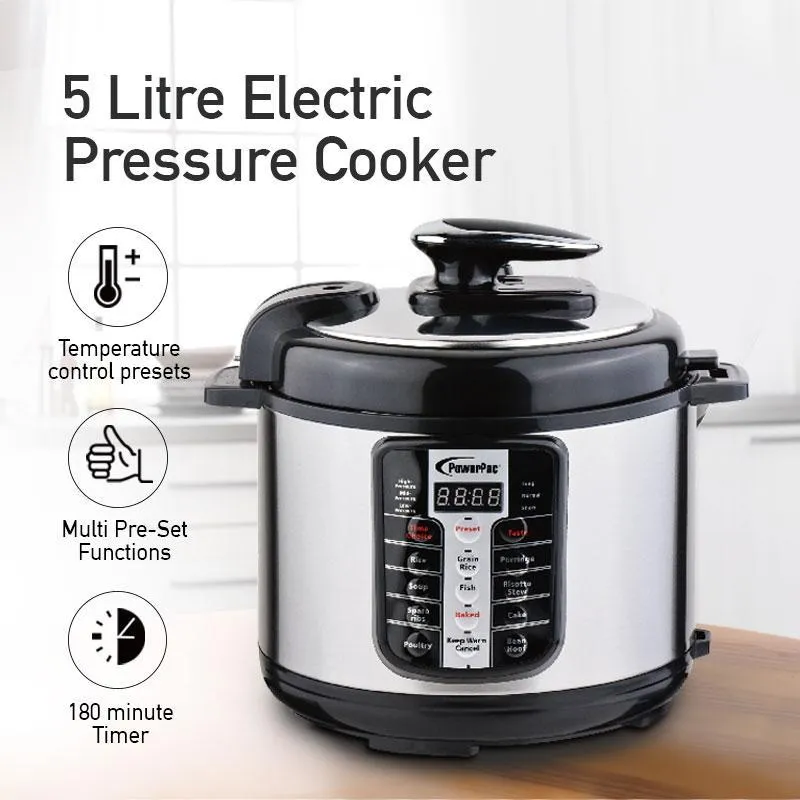 5L Electric Pressure Cooker 5.0L (PPC511)