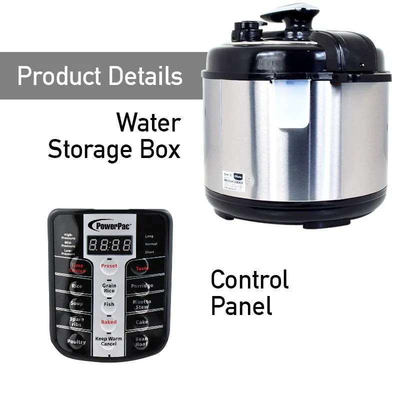 5L Electric Pressure Cooker 5.0L (PPC511)