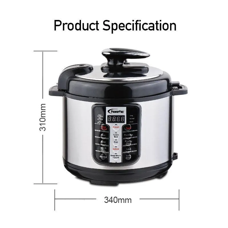 5L Electric Pressure Cooker 5.0L (PPC511)