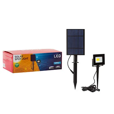 6w Solar Garden Spotlight 6000K 350lm