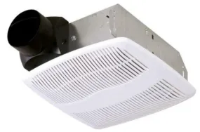 Air King AS70 Advantage Exhaust Bath Fan, 70 CFM, 4.0 Sones, White