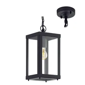 Alamonte1 Pendant Black