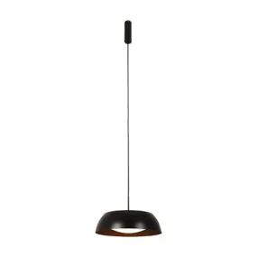 Alma Pendant 405Mm Black/Copper