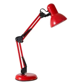 Angle Poise Table Lamp Red