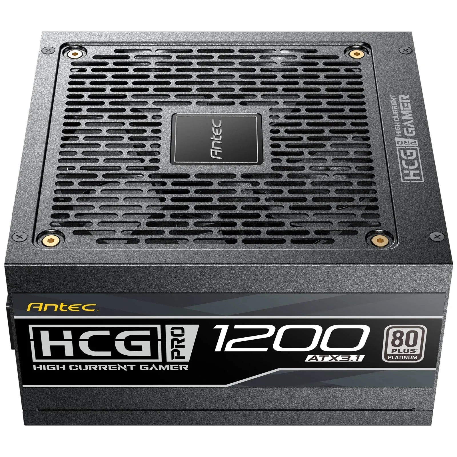 Antec HCG1200 PRO Platinum ATX 3.1 Power Supply - 1200W, Fully Modular, 80 PLUS Platinum Certified, Silent Fan, High-Performance Gaming PSU