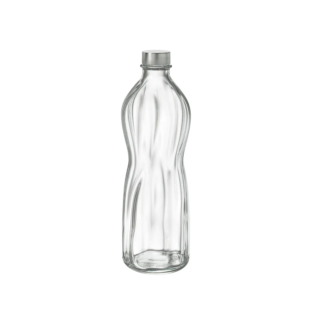 Aqua Glass Water Bottle 750ml Bormioli