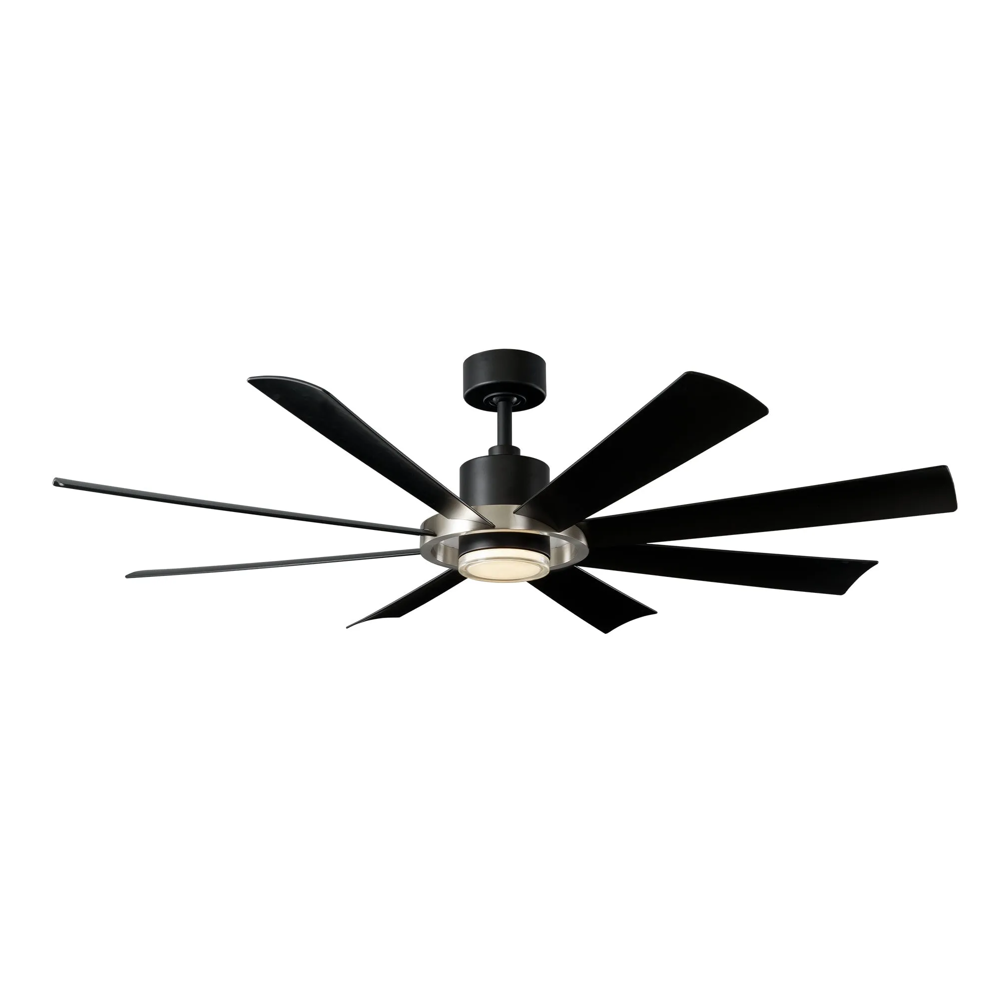 Aura Indoor/Outdoor 8-Blade 60" LED Smart Ceiling Fan