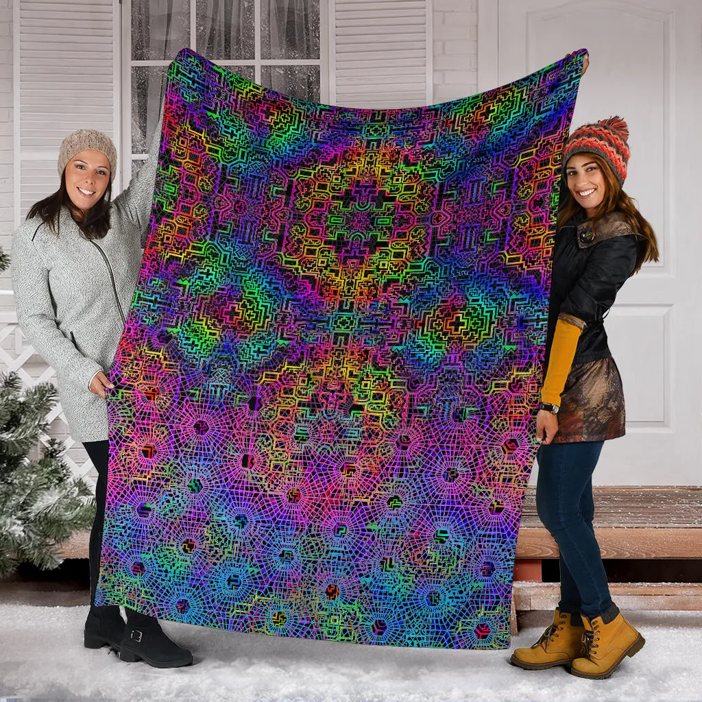 Aya Micro Fleece Blanket