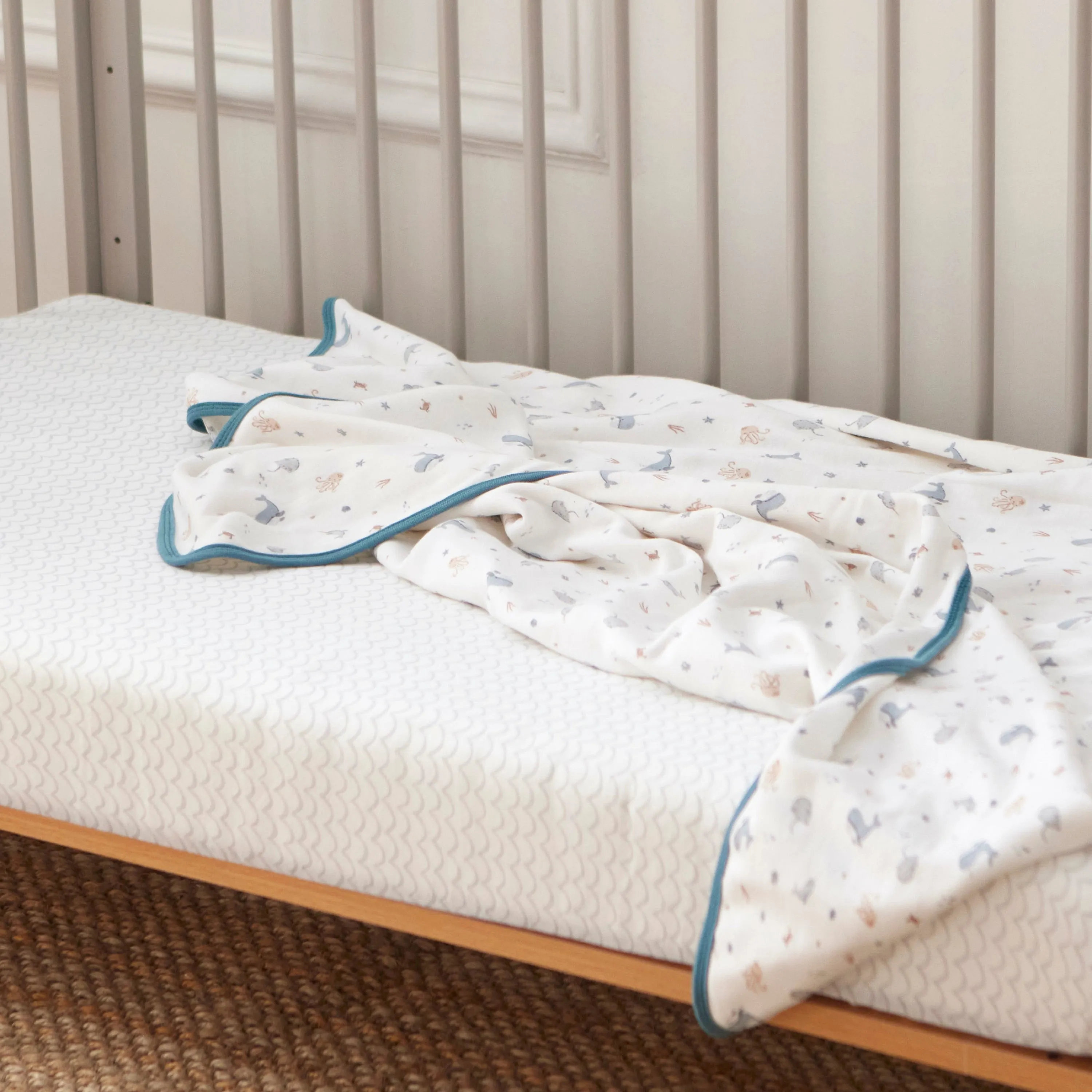 Baby Elegance 4pcs Bedding Set Under the Sea - Crib