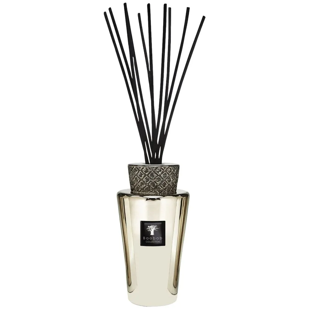 Baobab Collection Medium Totem Platinum Luxury Bottle Reed Diffuser 2000ml