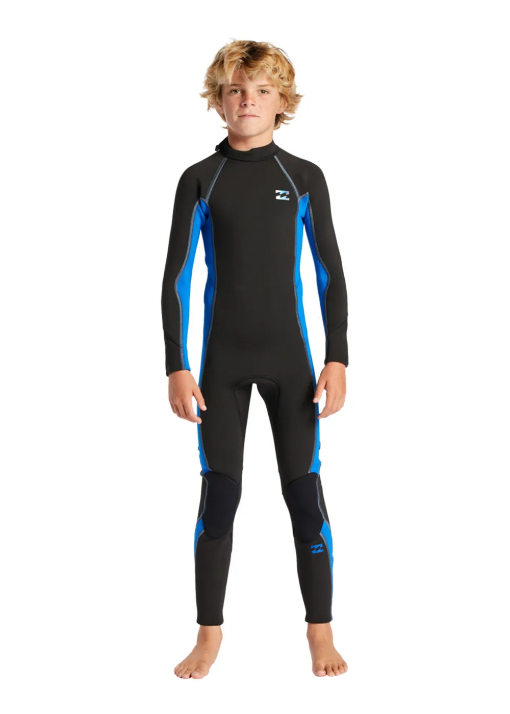 Billabong 3/2mm Boys Absolute FL Back Zip Steamer