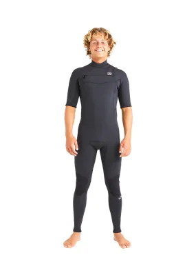 Billabong Mens Absolute Natural 2mm CZ GBS SS Steamer Wetsuit