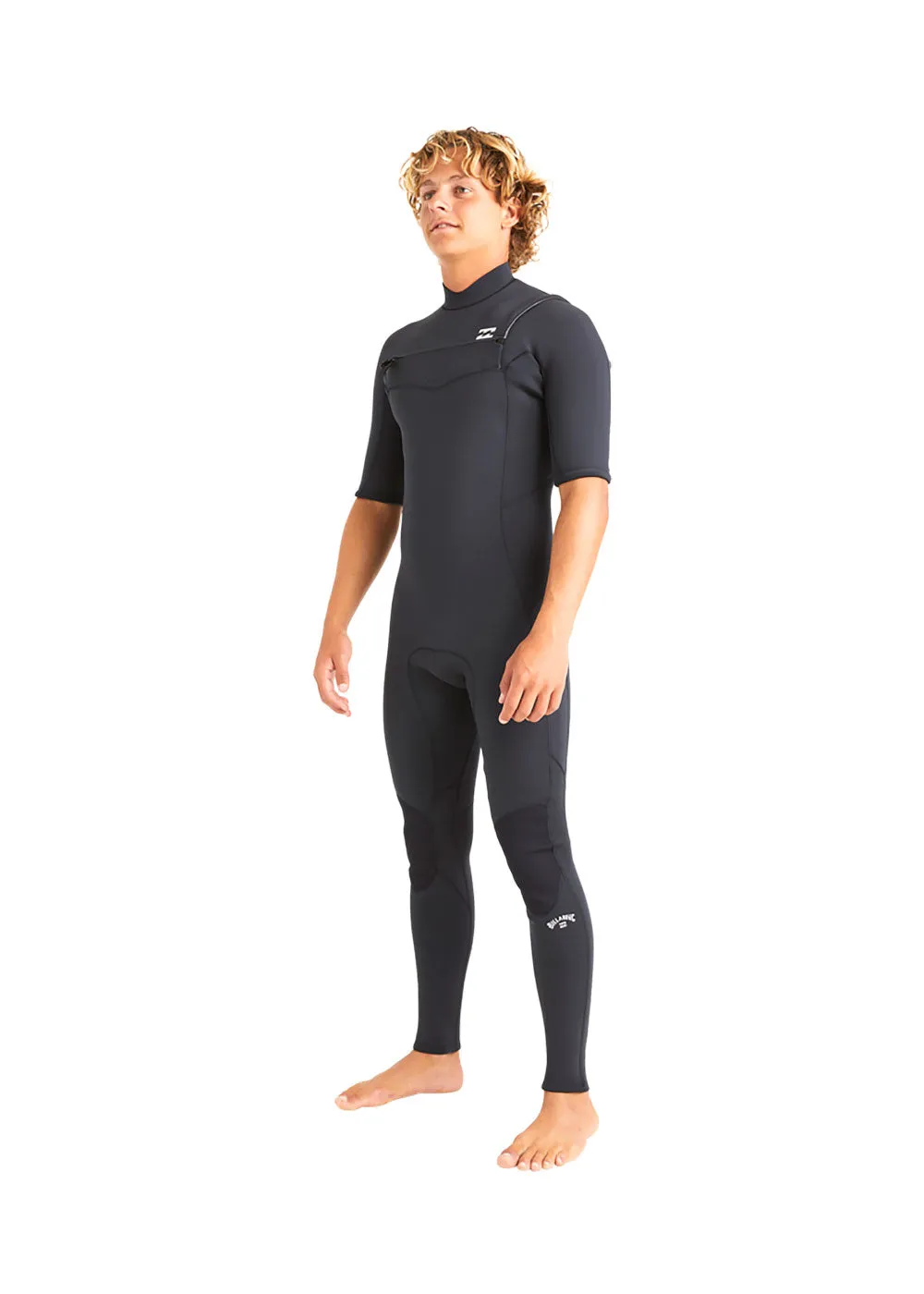 Billabong Mens Absolute Natural 2mm CZ GBS SS Steamer Wetsuit