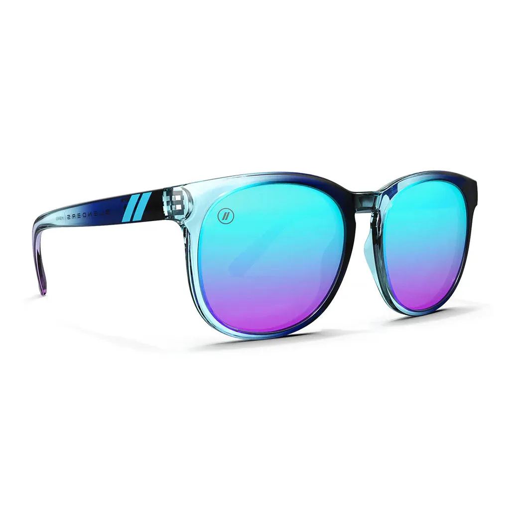 Blender Sunglasses - H-Series - Miracle Nicky - Polarized Purple/Blue Mirrored