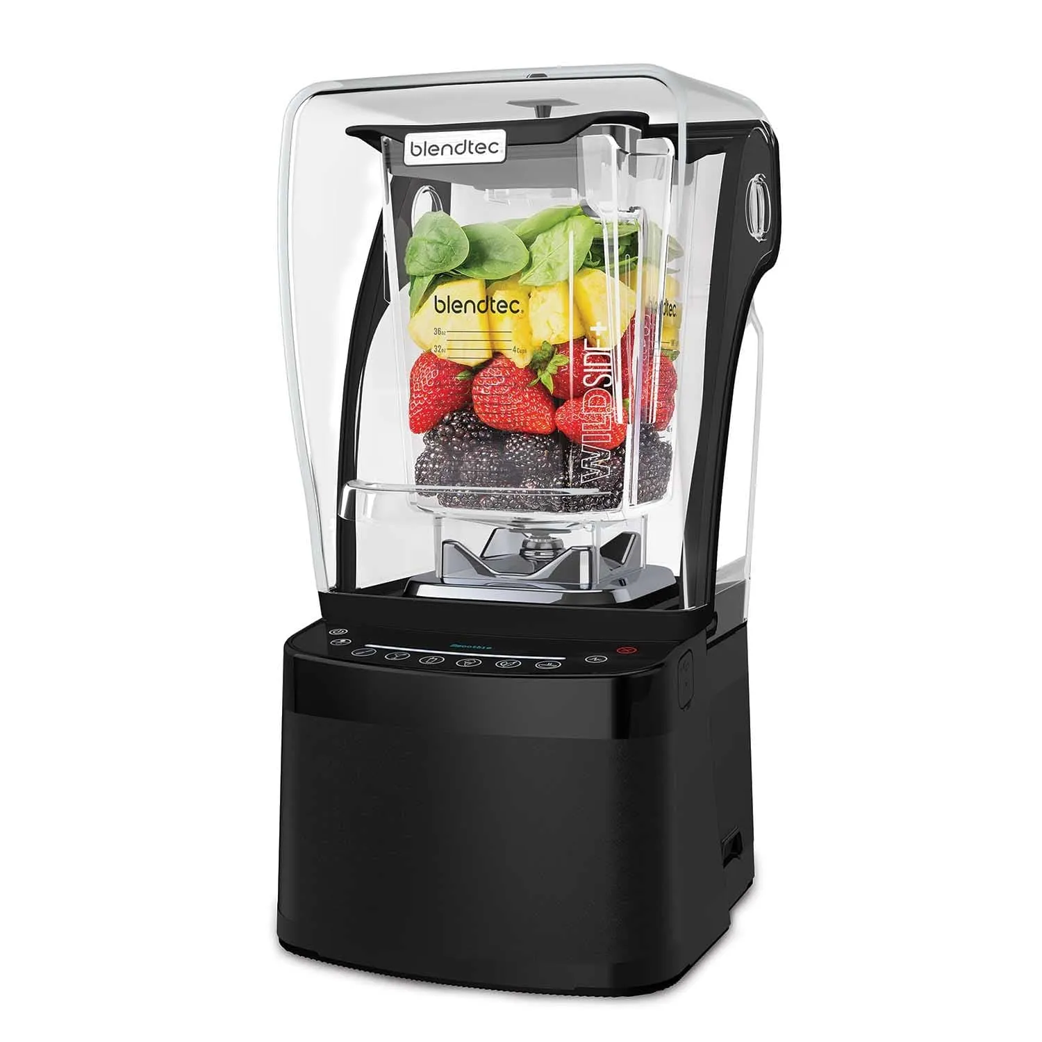 Blendtec Professional 800 Stealth WildSide  Blender, Black - Certified Refurbished