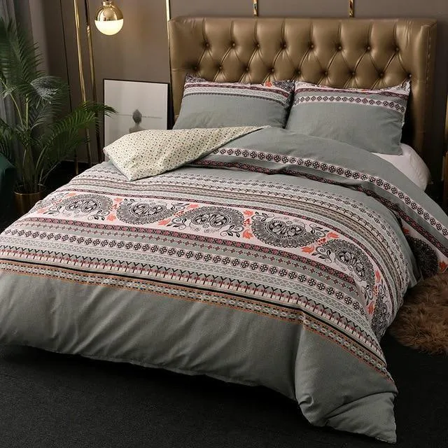 Bohemia Ethnic Style Duvet Cover Set Retro Classic Bedding Sets