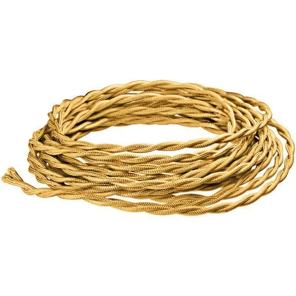 Bronze Twisted cloth wire- Per ft. 20 AWG