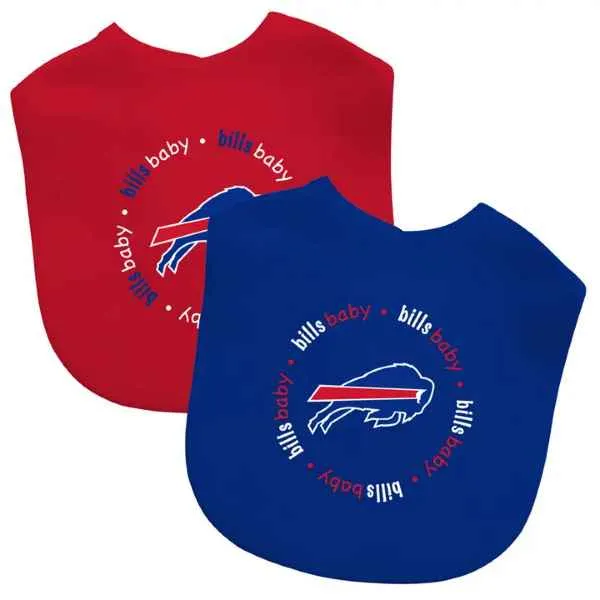 Buffalo Bills BABY BIBS SET OF 2