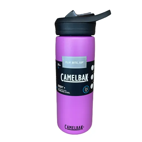 Camelbak Stainless Steel Eddy  Drink Bottle - Magenta .75L