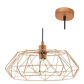 Carlton2 Pendant 455Mm Copper