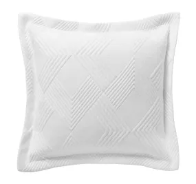 Cassiano European Pillowcase White