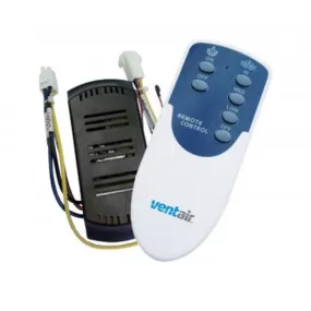 Ceiling Fan Remote Control Kit 3 Speed Radio Frequency Ventair - VRFR