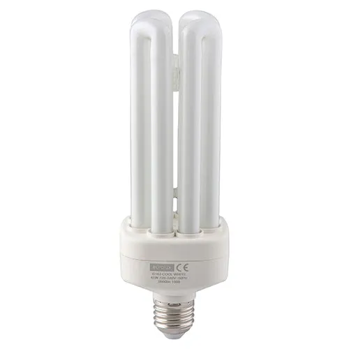 CFL 4U E27 45w Cool White