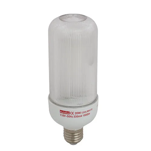 CFL Covered Bullet 3U E27 20w CW 110v