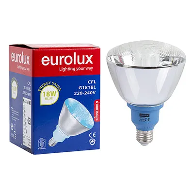 CFL PAR38 E27 18w Blue