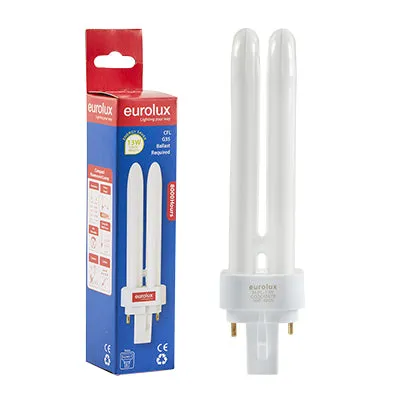 CFL PL 2Pin G24d-1 13w Cool White