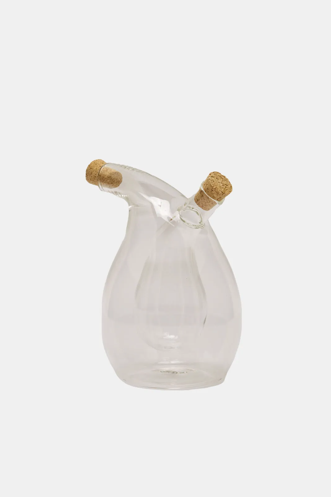 Clear Oil & Vinegar Bottle