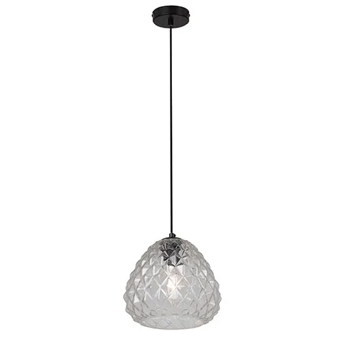 Colmar Pendant 250Mm Clear Glass