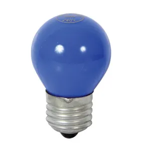 Coloured Golfball E27 15w Blue