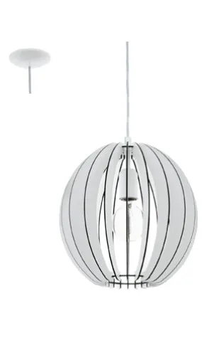 Cossano Pendant 300Mm White